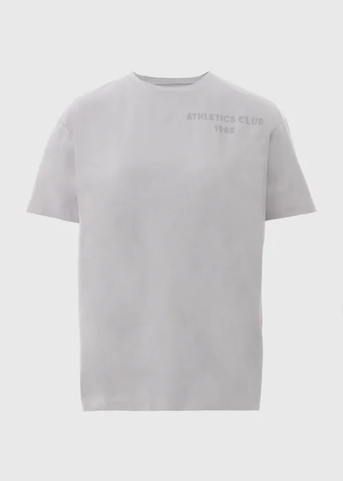 Souluxe Grey Slogan T-Shirt - S Image 3