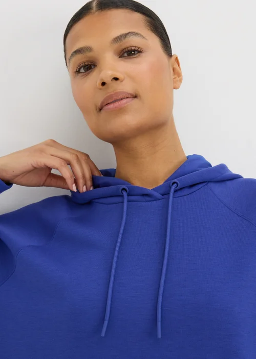Souluxe Blue Longline Hoodie - S Image 3