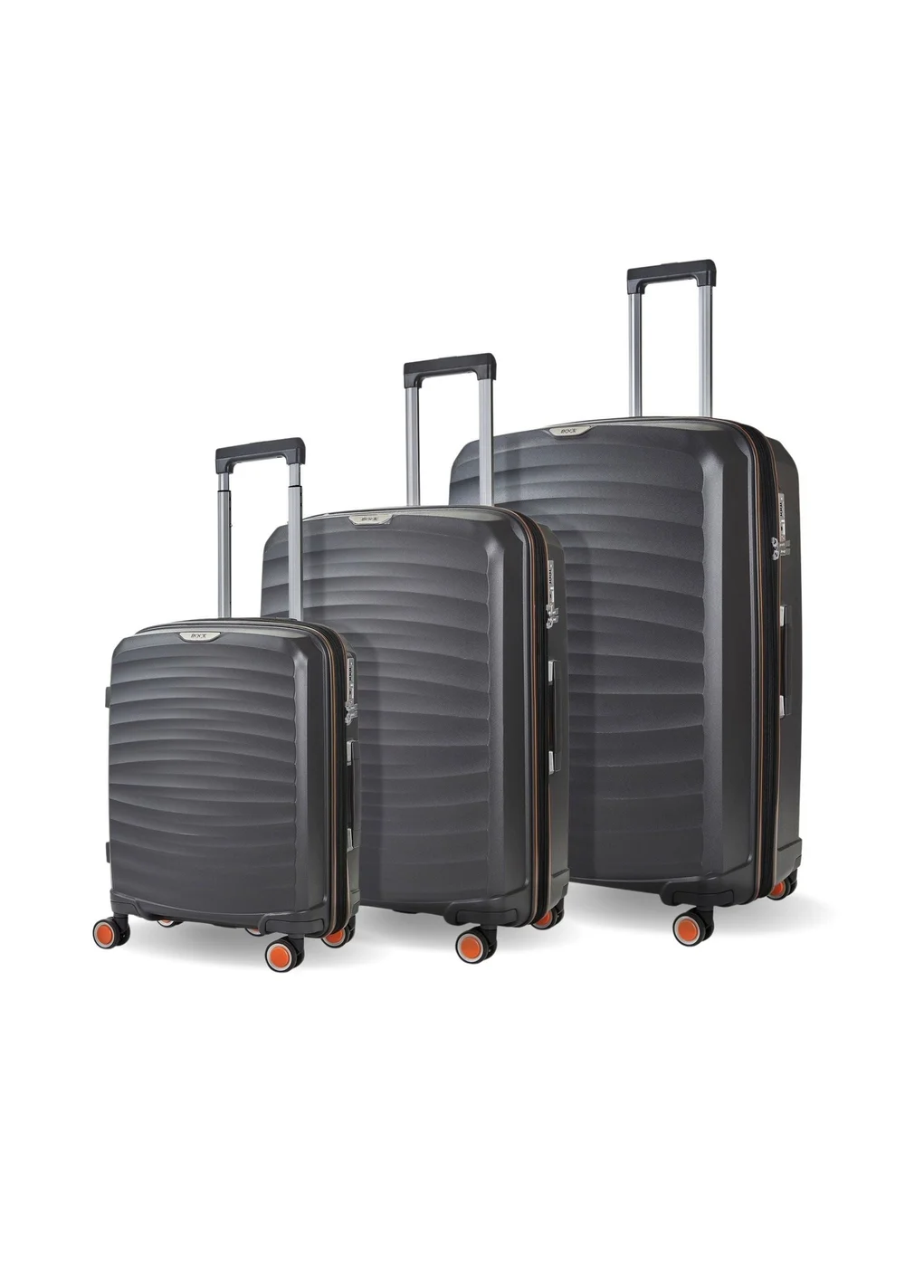 Rock Sunwave Suitcase Charcoal - Cabin Image 1