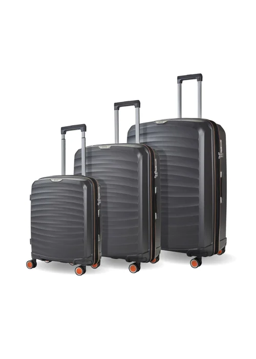 Rock Sunwave Suitcase Charcoal - Cabin Image 1
