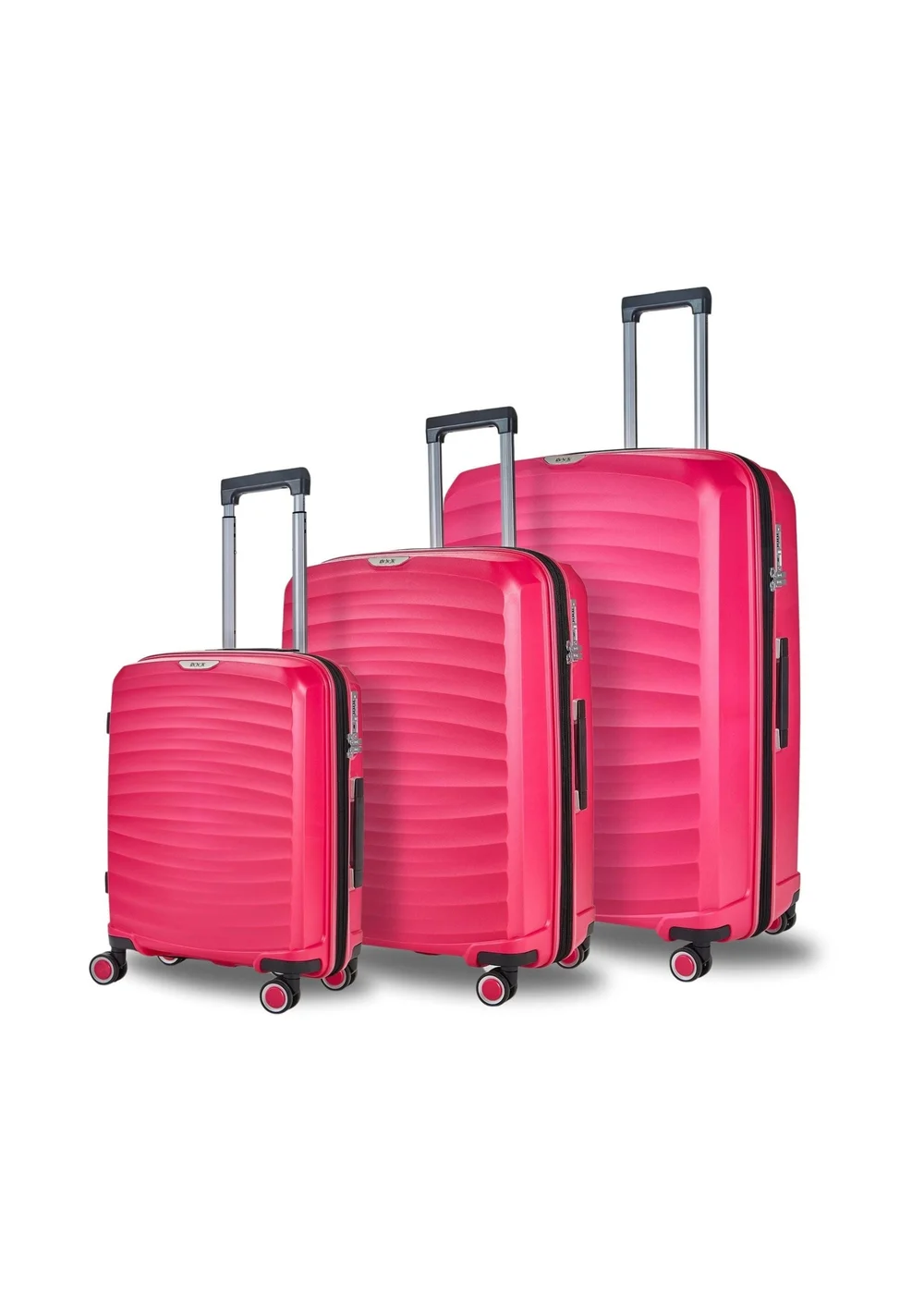 Rock Sunwave Suitcase Pink - Cabin Image 1
