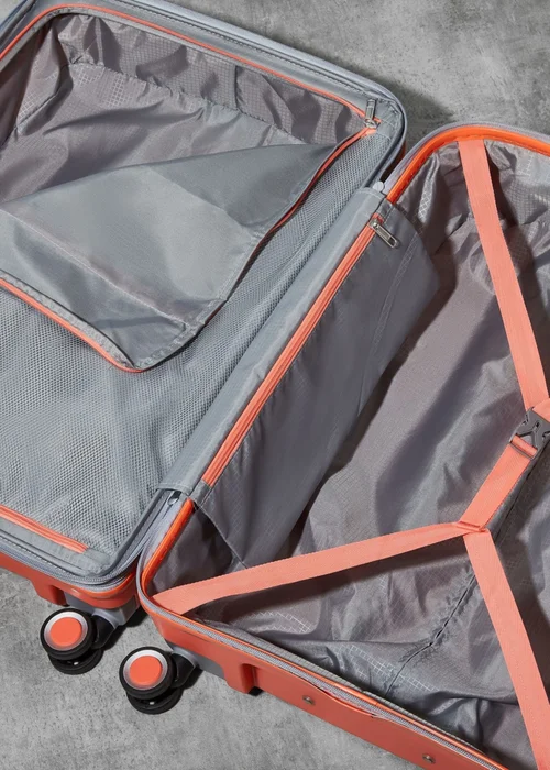 Rock Sunwave Suitcase Peach - Cabin Image 4