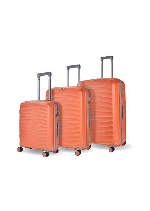 Rock Sunwave Suitcase Peach - Cabin Image 1