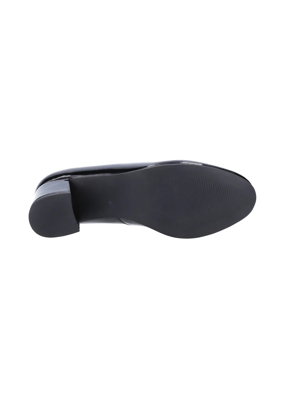 Hush Puppies Black Anna Patent Court Shoes - 8 Image 4