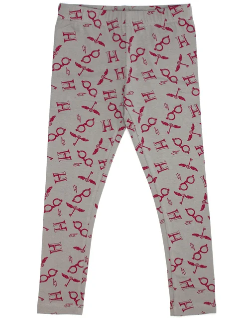 Vanilla Underground Harry Potter Girls Purple Hogwarts Crest Pyjama Set (5 - 14 Years) - 11-12 Yrs Image 4