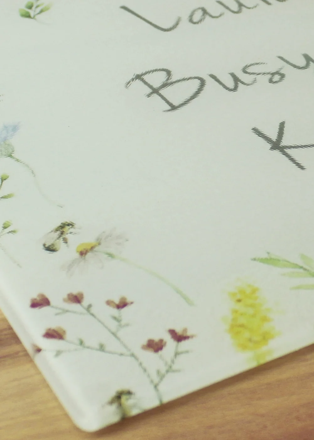 Personalised Memento Company Busy Bee Glass Chopping Board/Worktop Saver - One Size Image 3