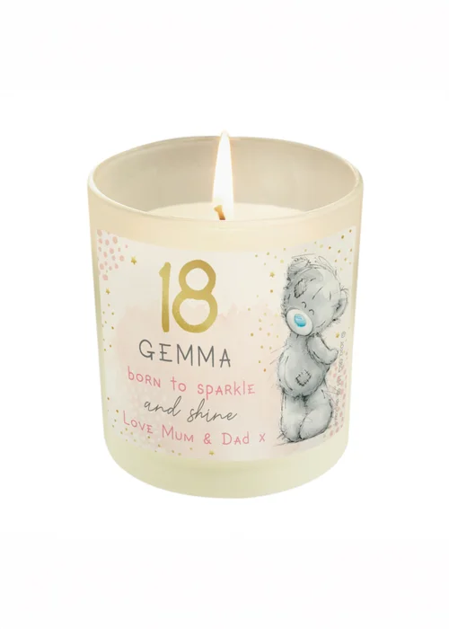 Personalised Memento Company Sparkle & Shine Birthday Scented Jar Candle - One Size Image 1