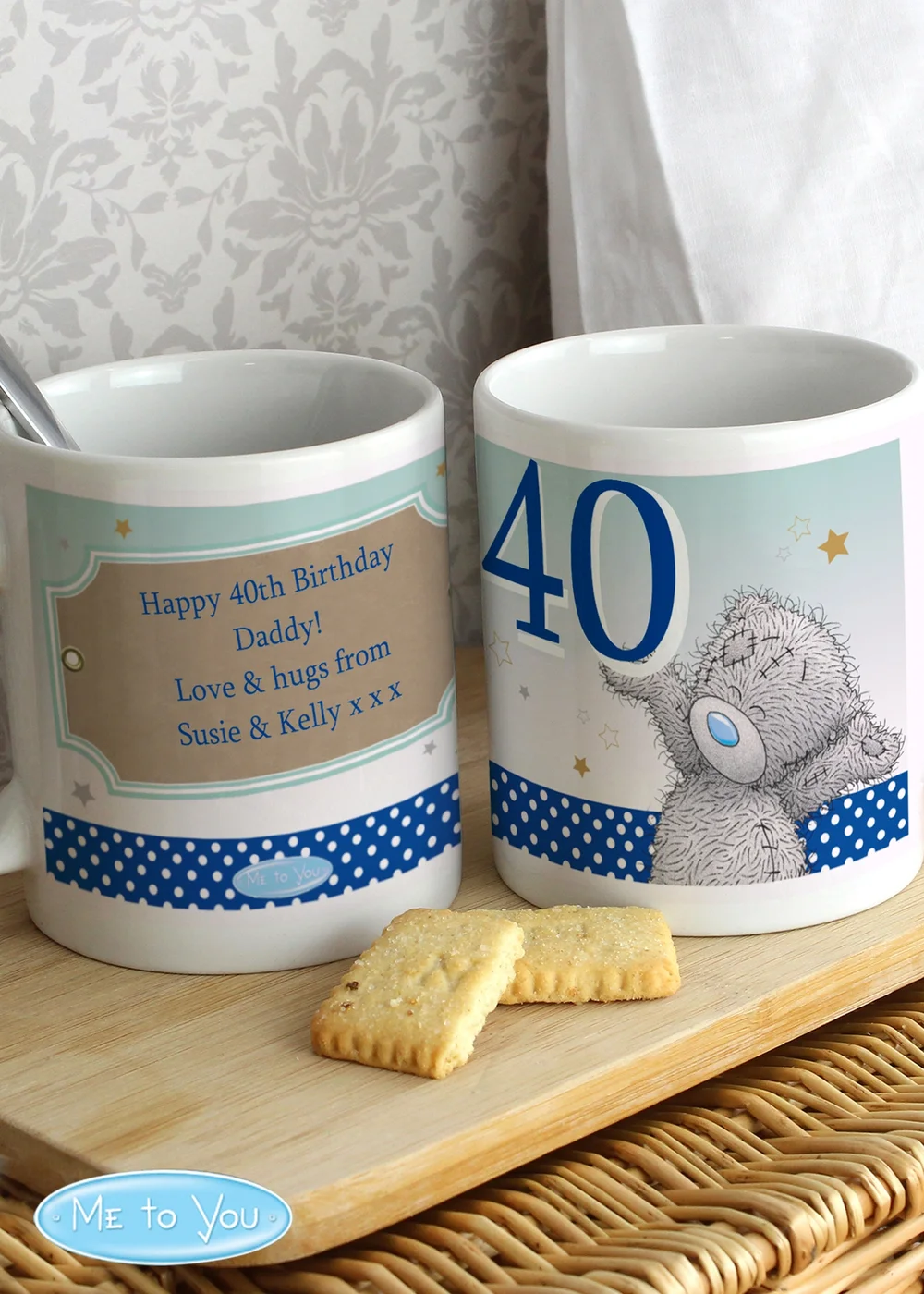 Personalised Memento Company Me To You Birthday Age Male Mug - One Size Image 1