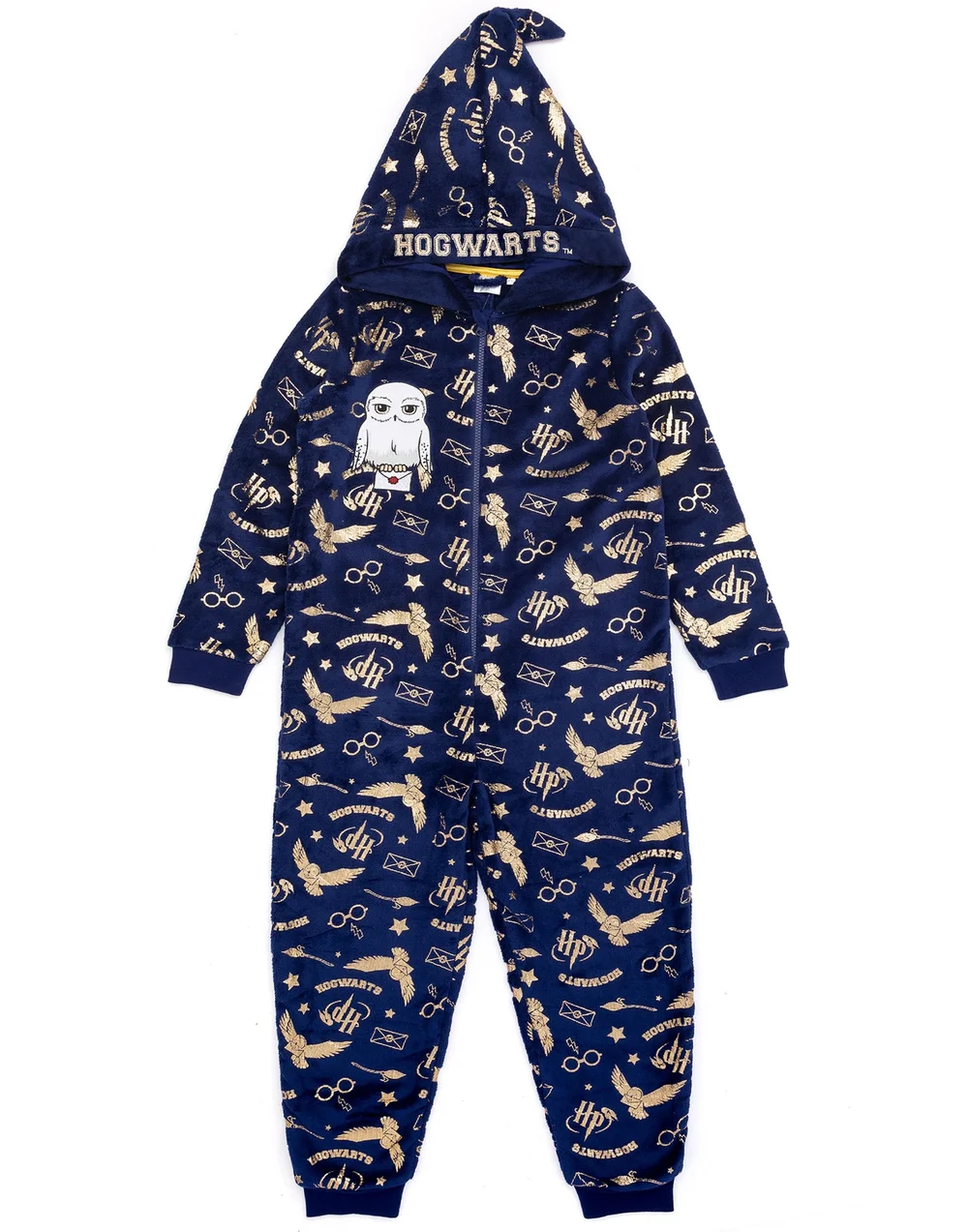 Vanilla Underground Harry Potter Girls Blue Hedwig Applique Onesie (5-15 Years) - 14-15 yrs Image 3