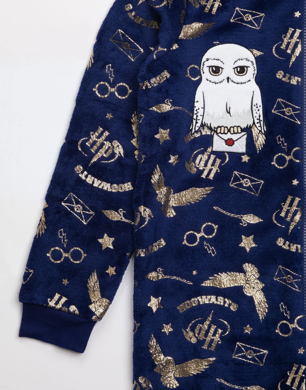 Vanilla Underground Harry Potter Girls Blue Hedwig Applique Onesie (5-15 Years) - 14-15 yrs Image 5