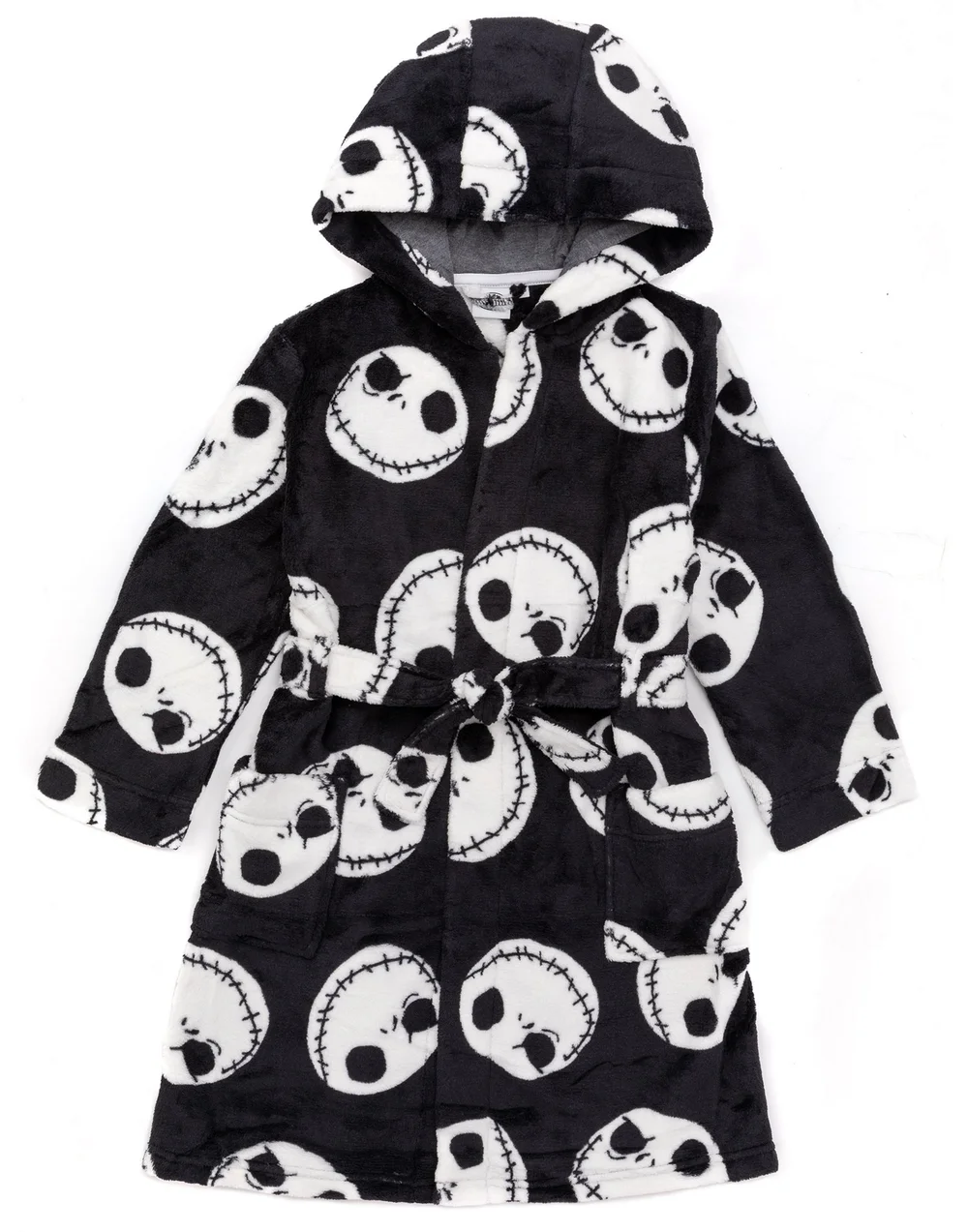 Disney The Nightmare Before Christmas Kids Black Bathrobe (2-14 Years) - 096 Image 2