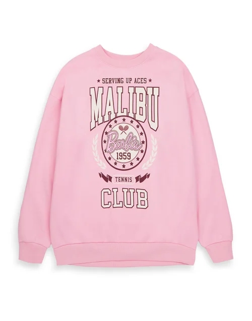 Vanilla Underground Barbie Pink Malibu Club Sweatshirt - S Image 1