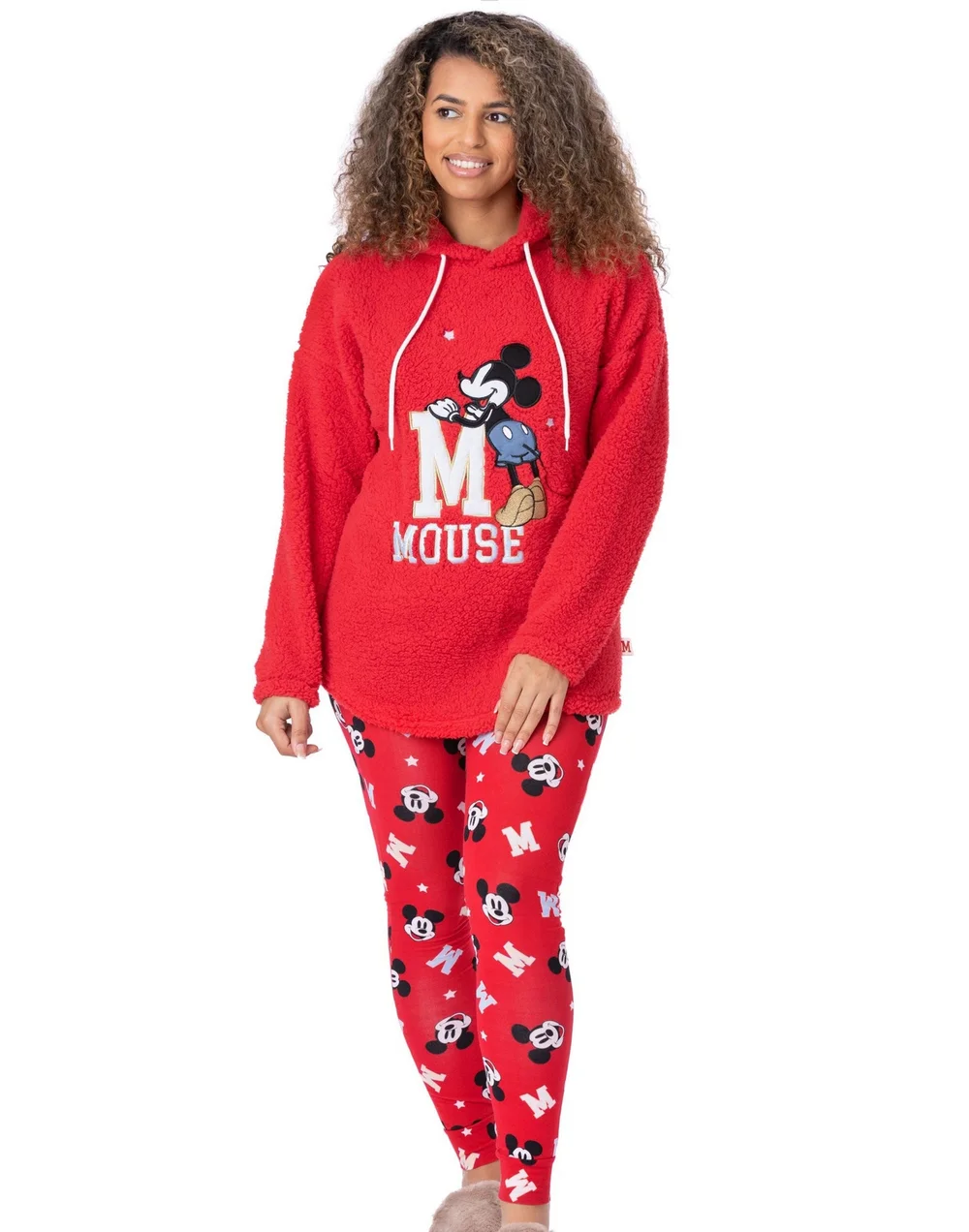 Disney Red Mickey Mouse Pyjama Set - Extra small Image 1