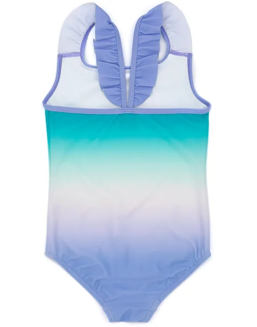 Vanilla Underground Disney Girls Blue Encanto Swimming Costume (3-10yrs) - Age 3-4 Years Image 2