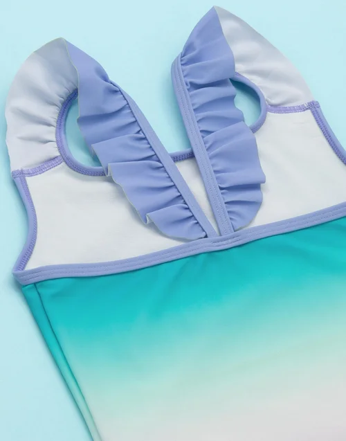 Vanilla Underground Disney Girls Blue Encanto Swimming Costume (3-10yrs) - Age 3-4 Years Image 4