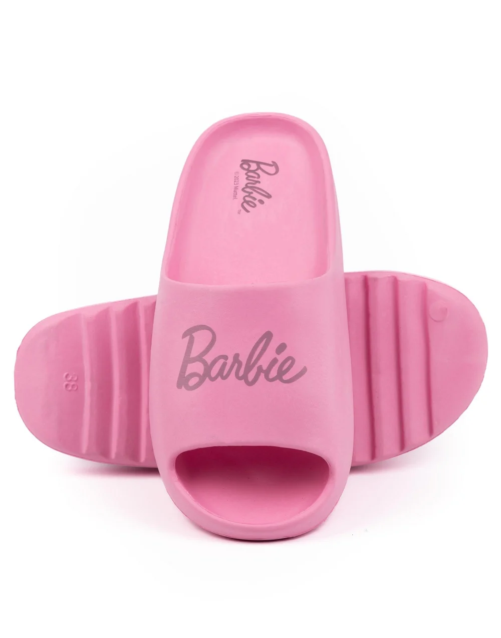 Barbie Pink Sliders - 3 Image 1