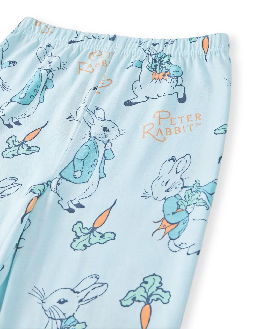 Vanilla Underground Peter Rabbit Kids Blue Print Pyjamas (12 Months - 4 Years) - 12 - 18 months Image 5