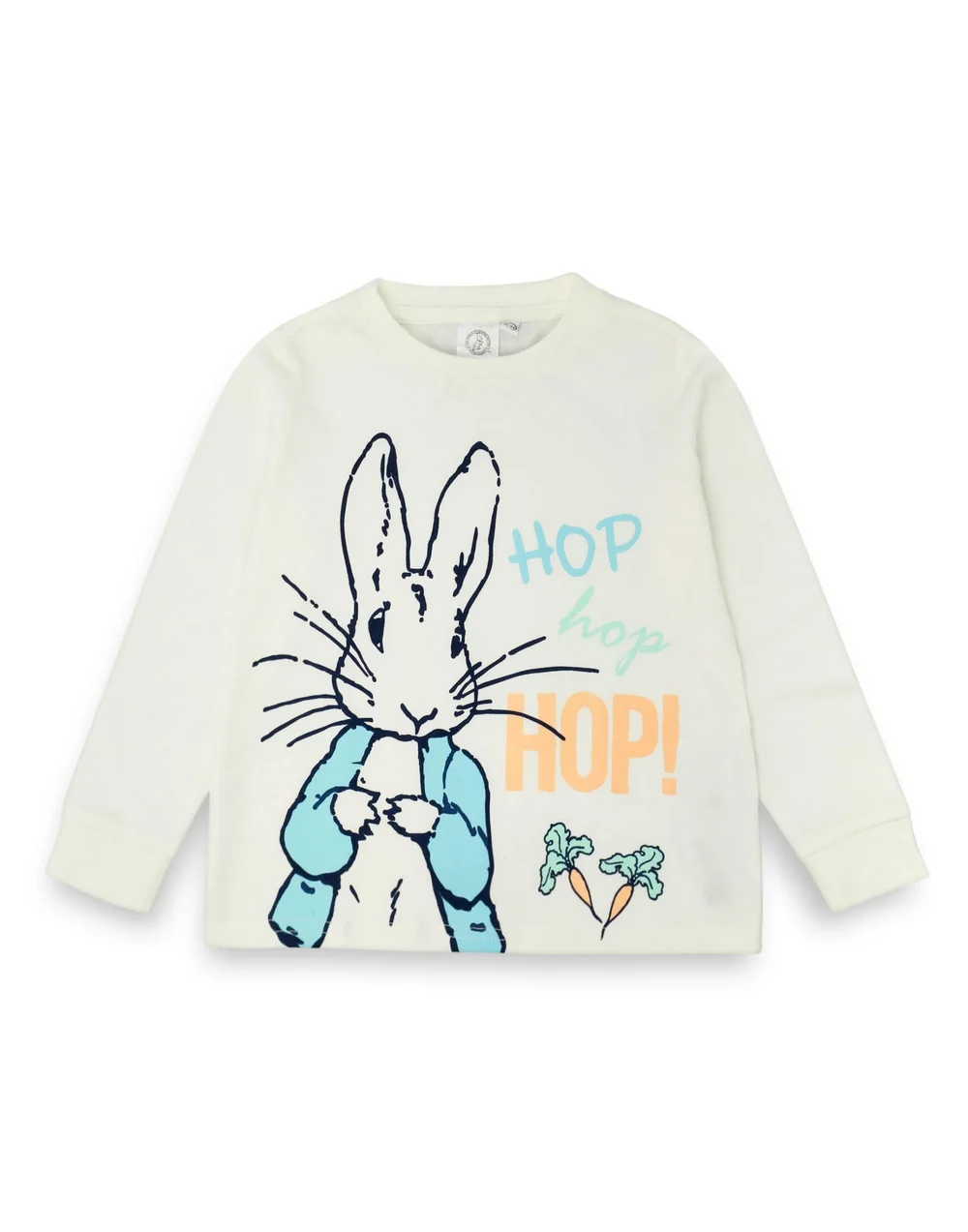 Vanilla Underground Peter Rabbit Kids Blue Print Pyjamas (12 Months - 4 Years) - 12 - 18 months Image 2