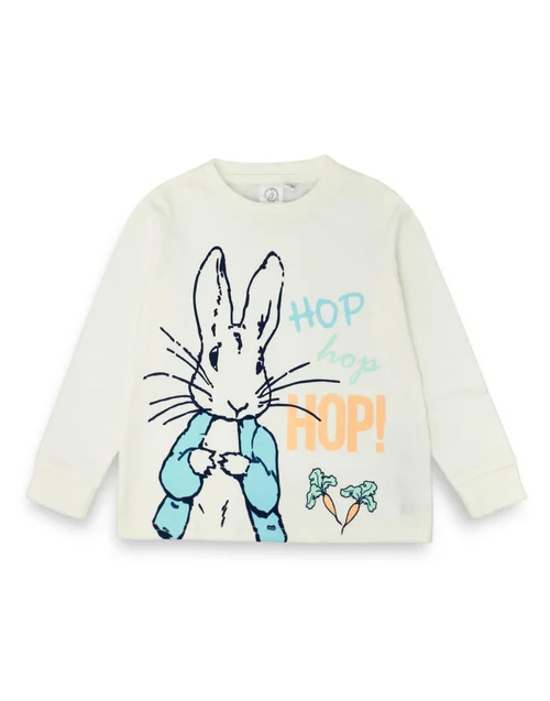 Vanilla Underground Peter Rabbit Kids Blue Print Pyjamas (12 Months - 4 Years) - 12 - 18 months Image 2