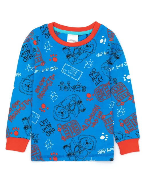 Vanilla Underground Paddington Bear Kids Multicoloured Paddington Pyjama Set (18 Months - 6 Years) - 18 - 24 Months Image 3