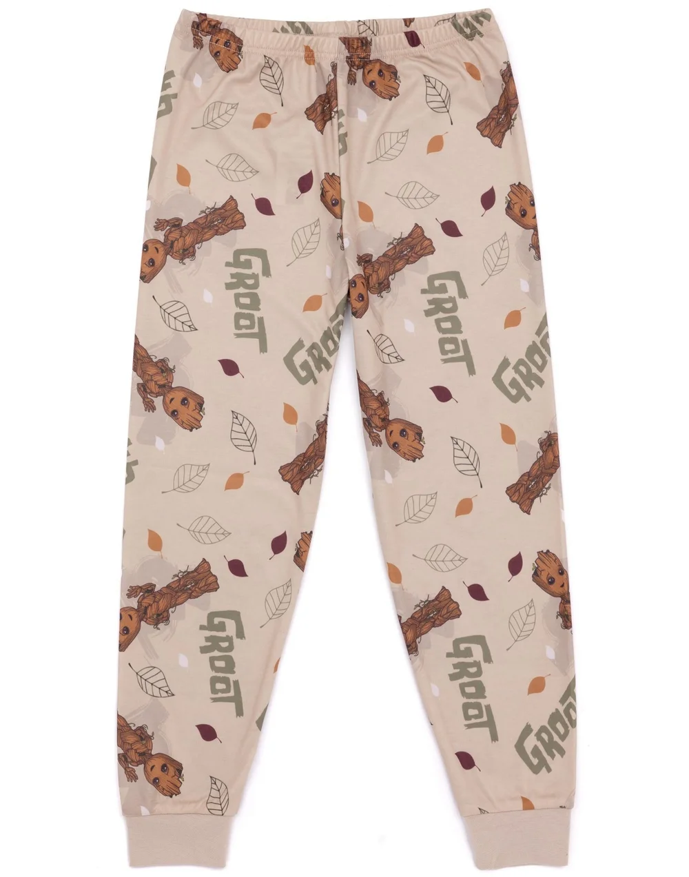 Vanilla Underground Marvel Unisex Kids Brown Short Sleeve Long Leg Pyjama Set (2 - 10 Years) - Age 6-7 Years Image 5