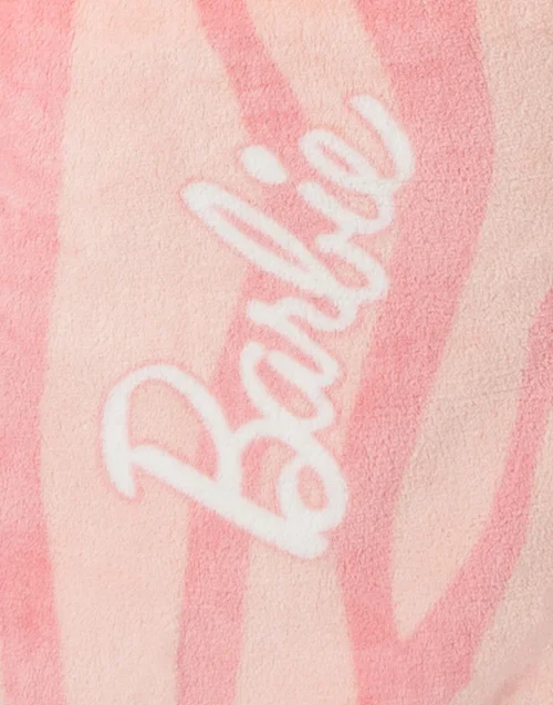 Barbie Pink Hooded Bathrobe - Small Image 5