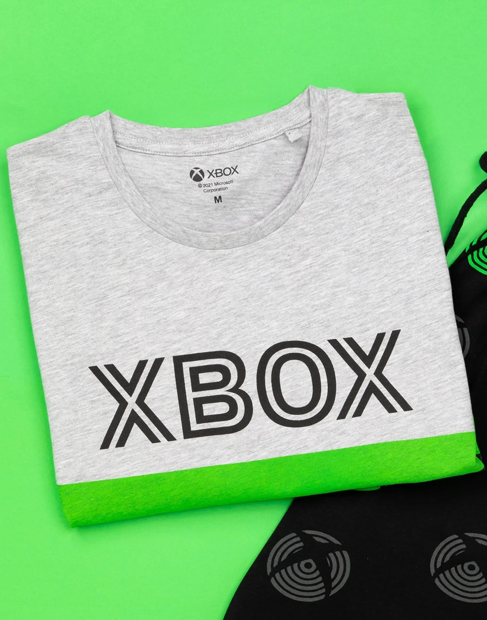 Vanilla Underground Xbox Mens Black Logo Short Sleeve Short Leg Pyjama Set - Small Image 3