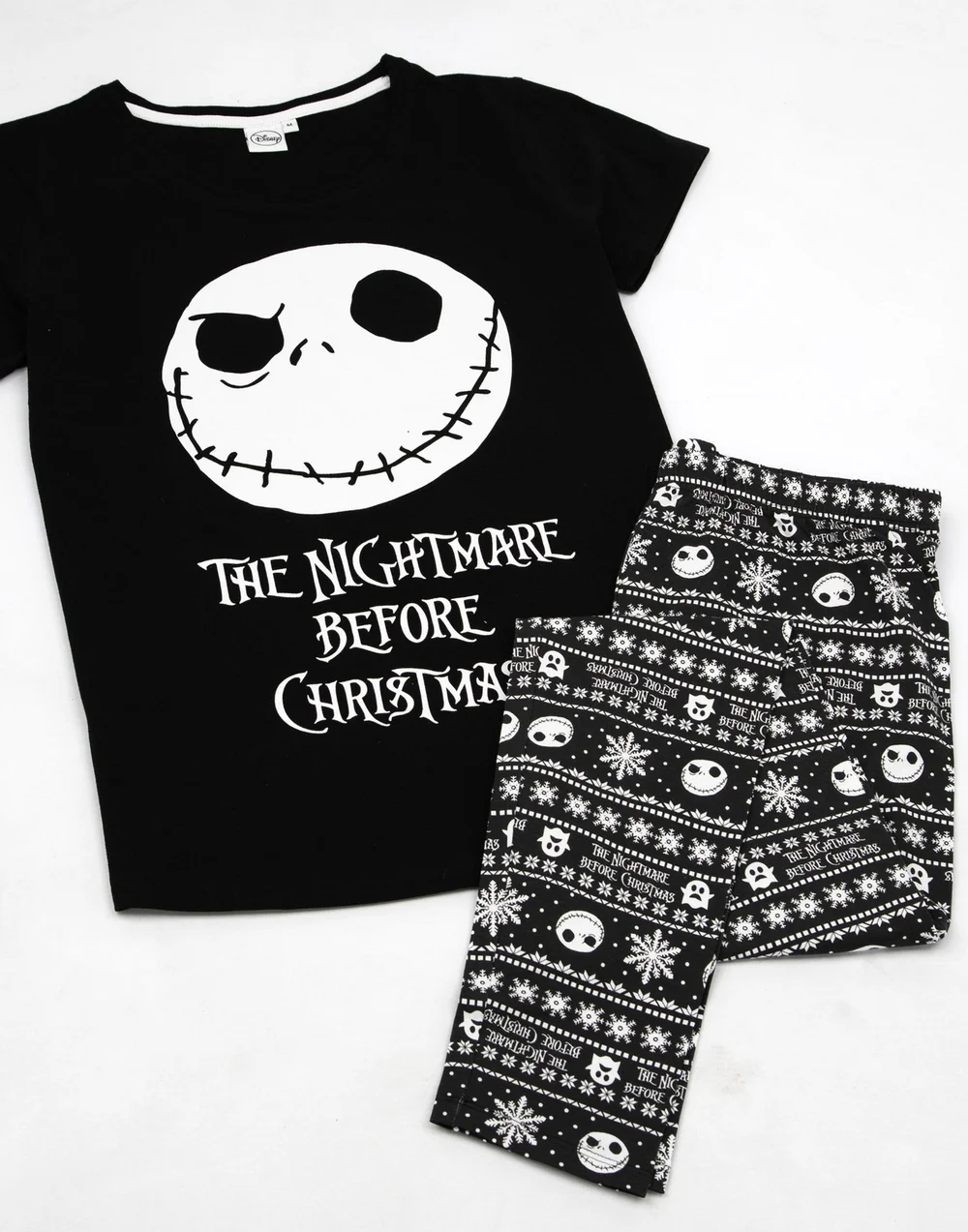 Vanilla Underground Disney The Nightmare Before Christmas Black & Pyjama Set - Small Image 3