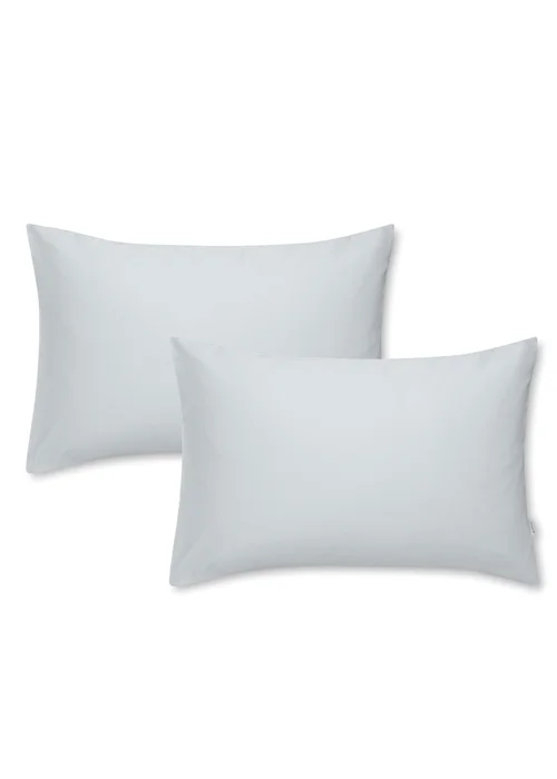 Bianca Fine Linens Silver Temperature Controlling Tencel Lyocell Standard Pillowcase Pair - One Size Image 3