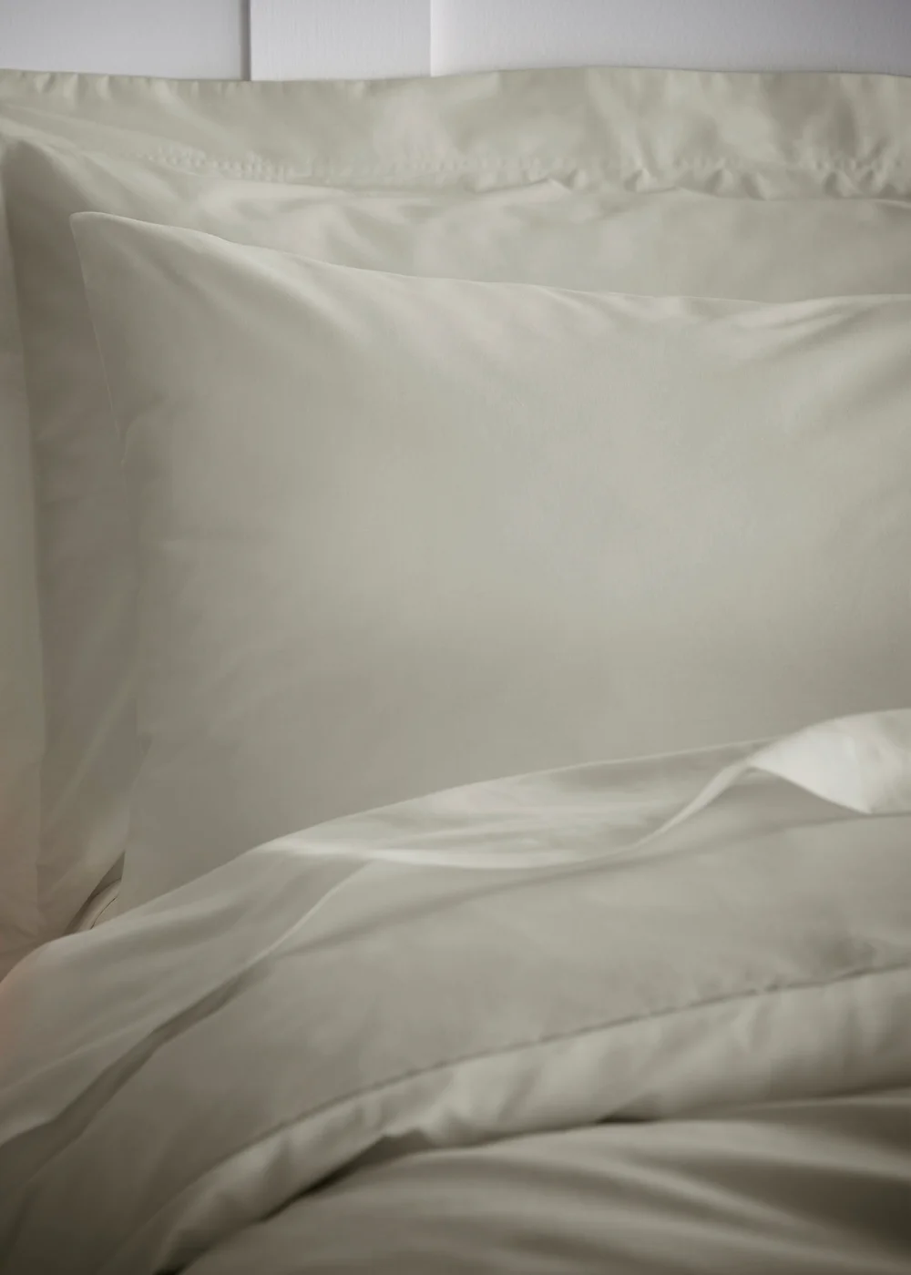 Bianca Fine Linens Natural Temperature Controlling Tencel Lyocell Standard Pillowcase Pair - One Size Image 2