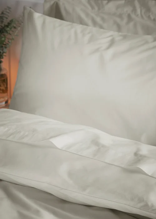 Bianca Fine Linens Natural Temperature Controlling Tencel Lyocell Standard Pillowcase Pair - One Size Image 1