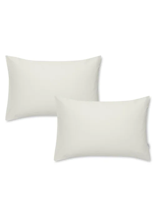 Bianca Fine Linens Natural Temperature Controlling Tencel Lyocell Standard Pillowcase Pair - One Size Image 3