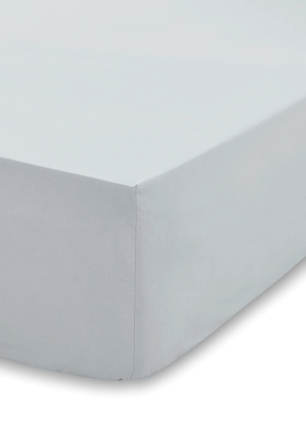 Bianca Fine Linens Silver Temperature Controlling Tencel Lyocell Fitted Sheet - Single Image 2