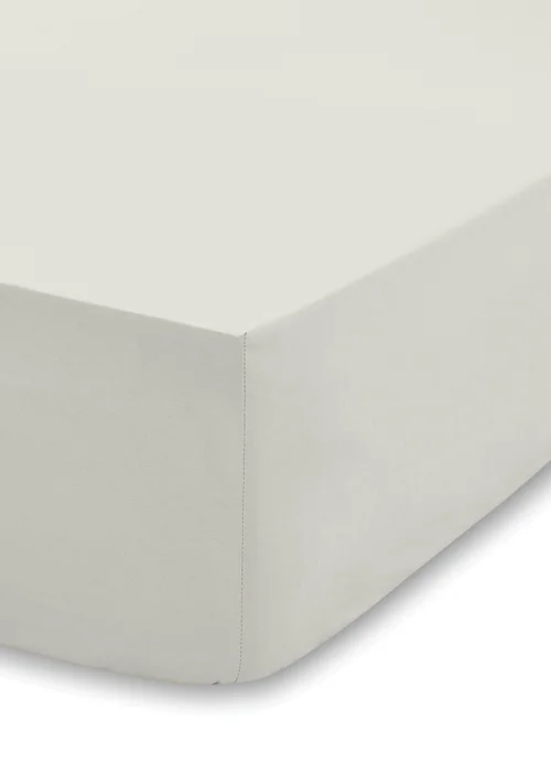 Bianca Fine Linens Natural Temperature Controlling Tencel Lyocell Fitted Sheet - Single Image 2