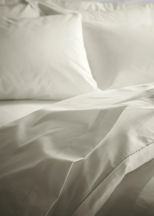 Bianca Fine Linens Natural Temperature Controlling Tencel Lyocell Duvet Cover Set - Single Image 3