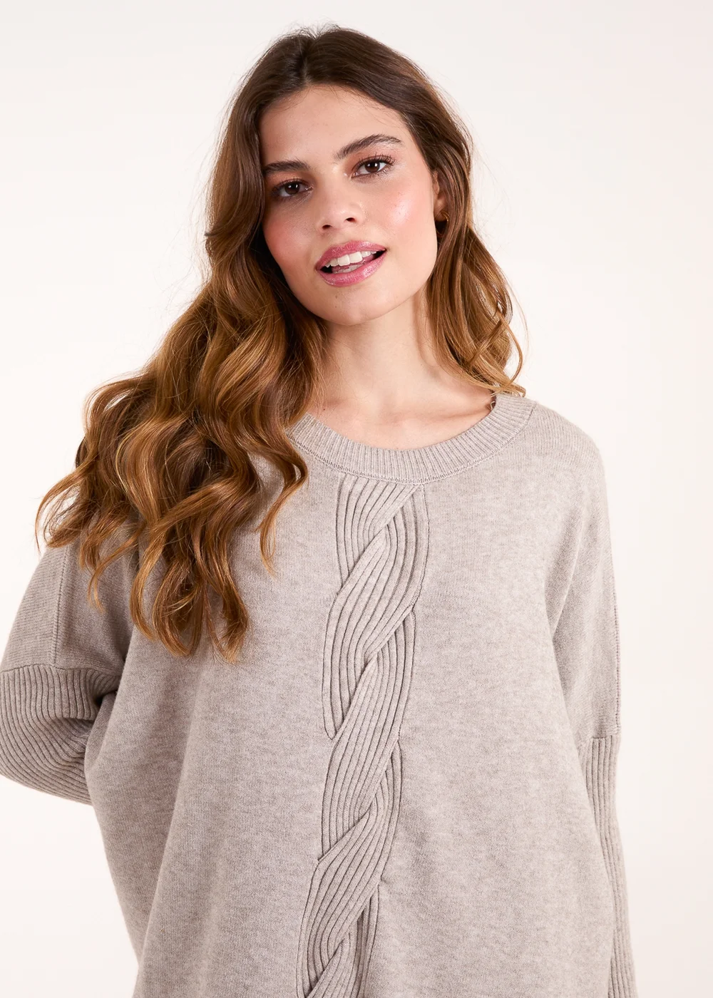 Blue Vanilla Brown Single Cable Front Jumper - One Size Image 3