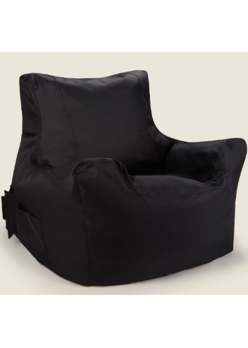 Kaikoo Black Teenage Chairs with Pockets - One Size Image 2