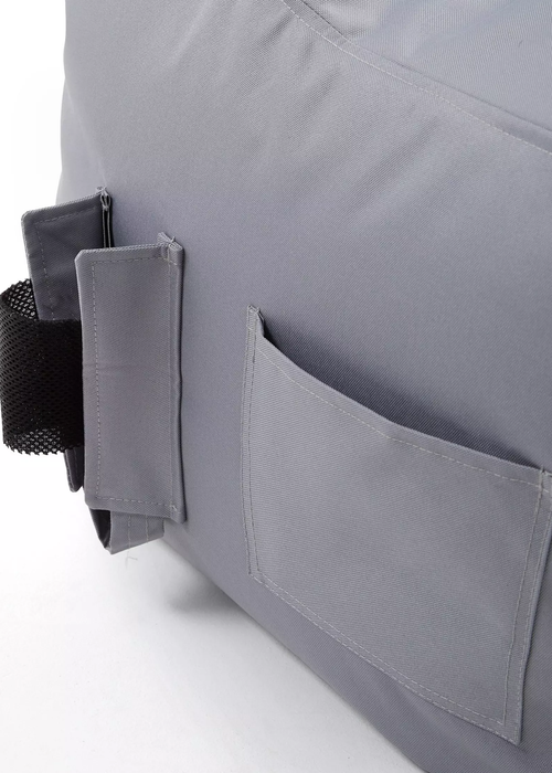 Kaikoo Grey Teenage Chairs with Pockets - One Size Image 4