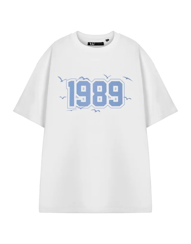 Vanilla Underground Show Me The Merch 1989 White T-Shirt