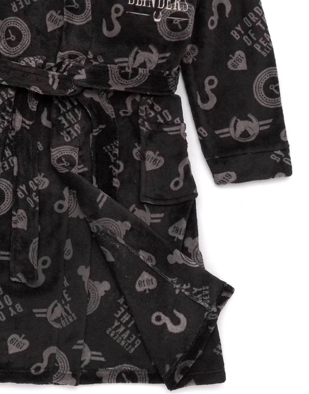 Peaky Blinders Black Icons Bathrobe - Small Image 5