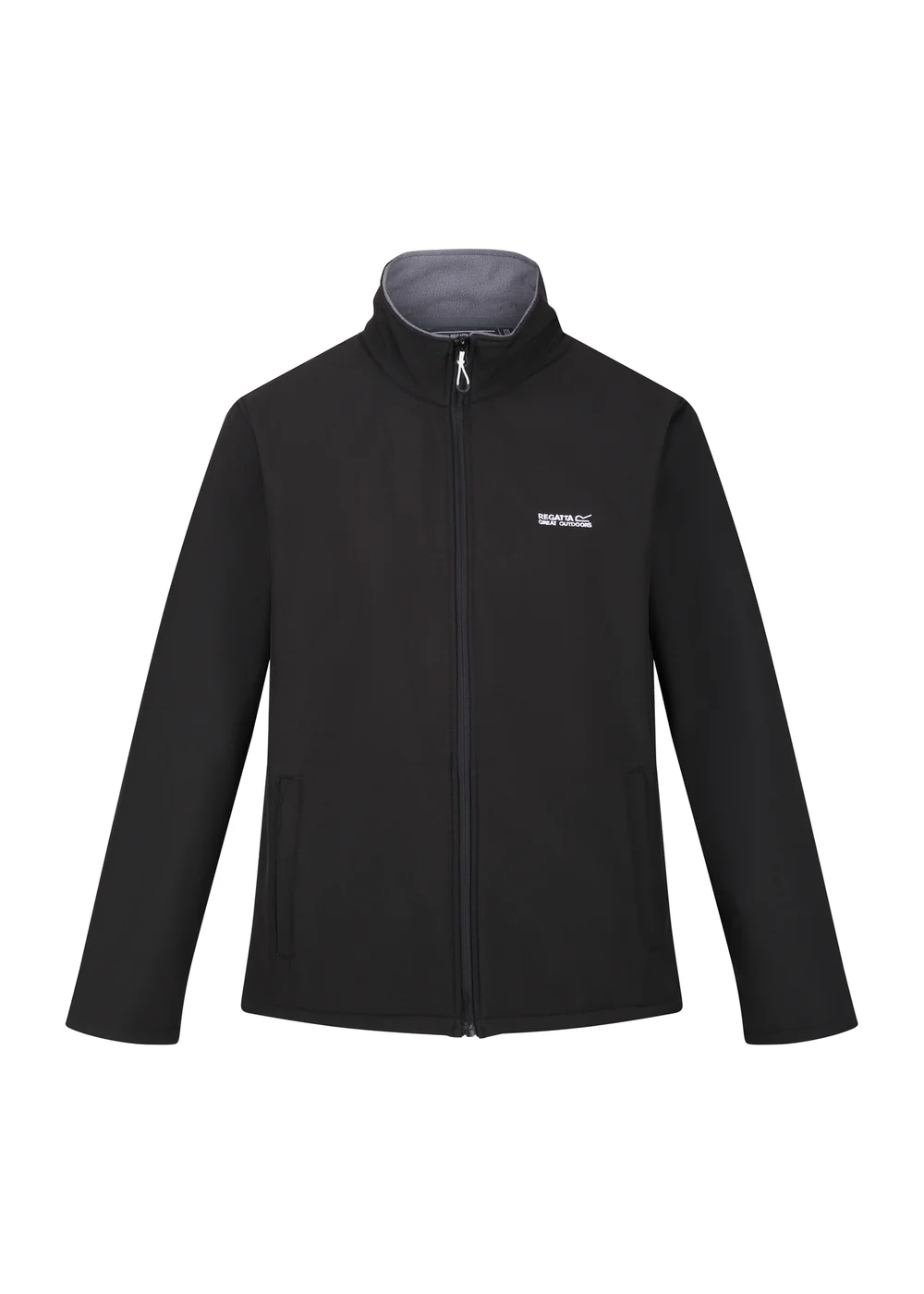 Regatta Black Men's Cera V Water Repellent Softshell Jacket - 2XL Image 5