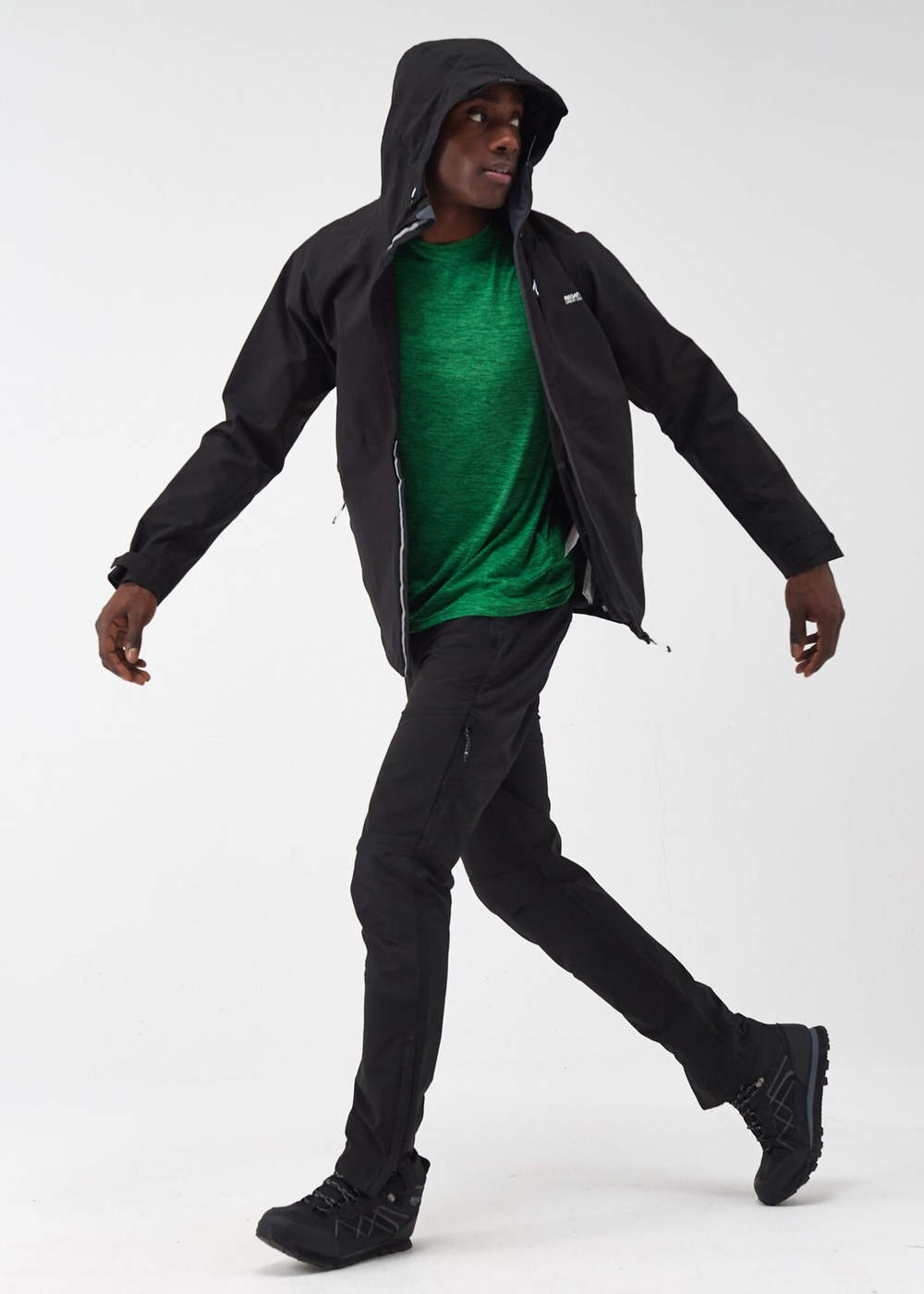 Regatta Black Britedale Waterproof Jacket - S Image 4