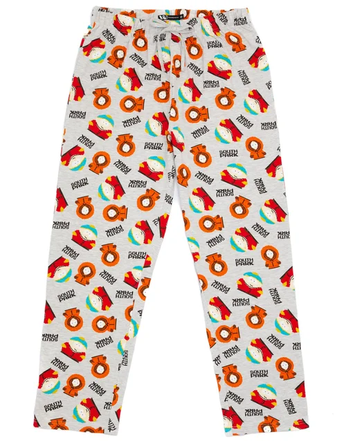 South Park Grey Lounge Pants - Small Image 4
