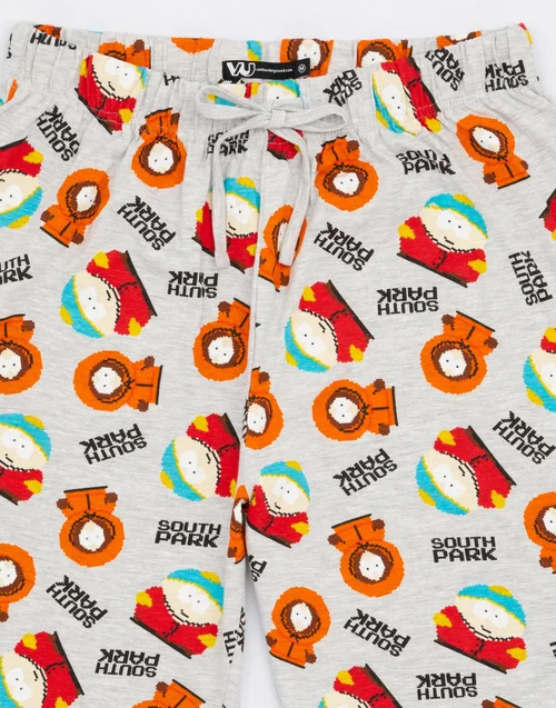 South Park Grey Lounge Pants - Small Image 5