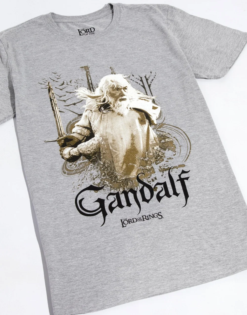 Lord Of The Rings Grey Gandalf T-Shirt - S Image 3