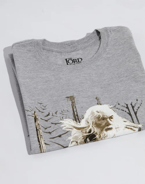 Lord Of The Rings Grey Gandalf T-Shirt - S Image 5