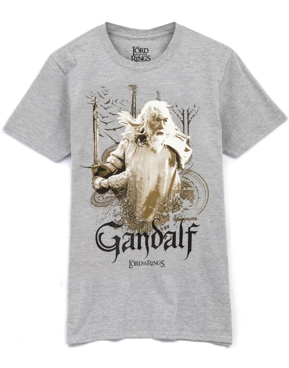 Lord Of The Rings Grey Gandalf T-Shirt - S Image 2