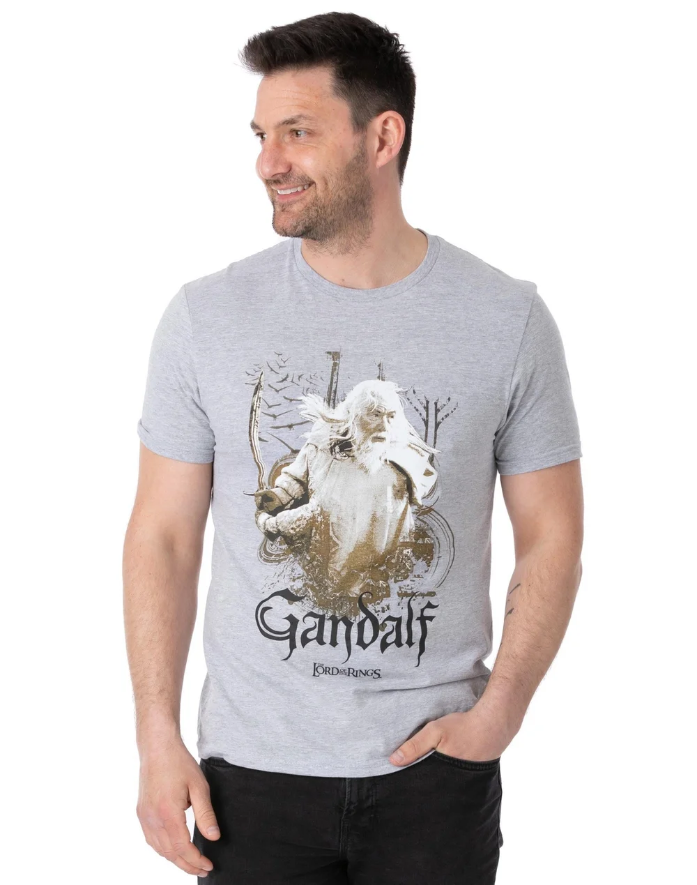 Lord Of The Rings Grey Gandalf T-Shirt - S Image 1