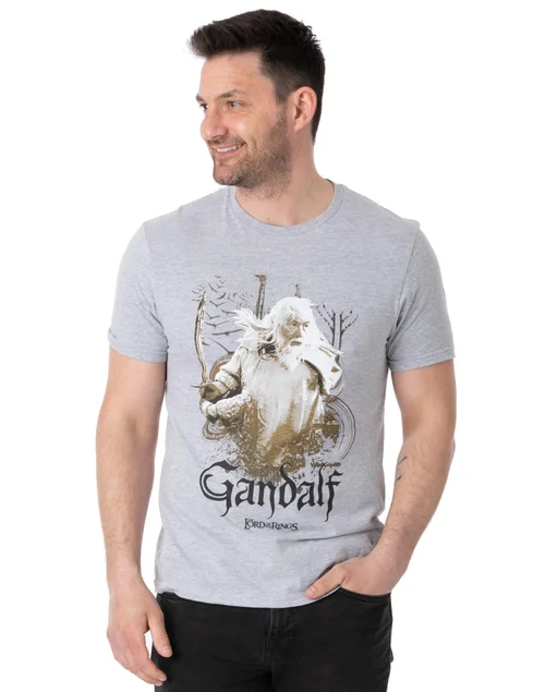 Lord Of The Rings Grey Gandalf T-Shirt - S Image 1