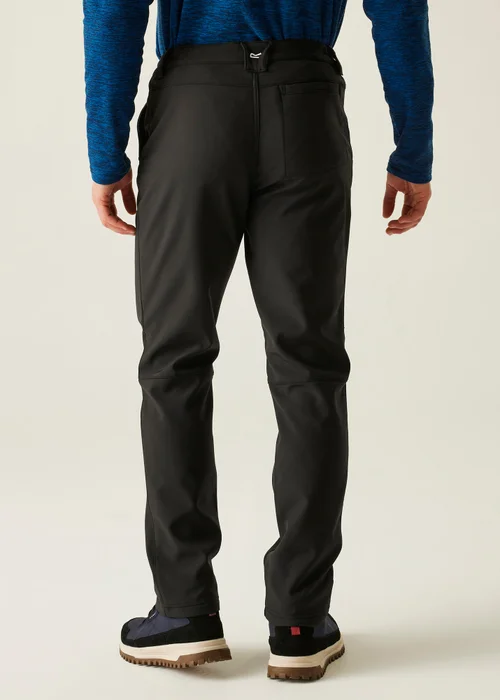 Regatta Black Fenton Softshell Walking Trousers - 30 Image 2